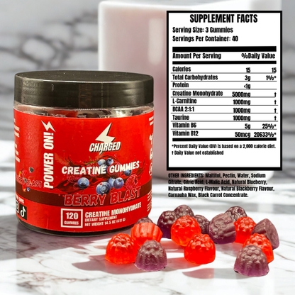 CHARGEDSUPPS® 4-in-1 Creatine Gummies